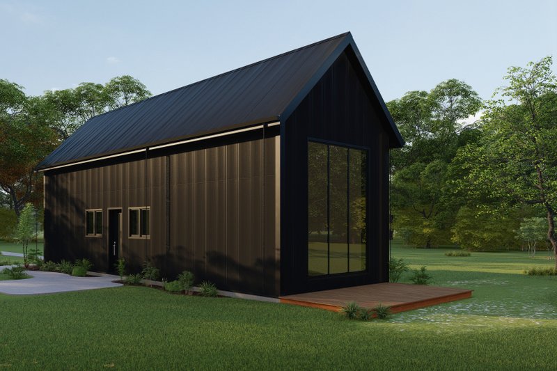Architectural House Design - Exterior - Other Elevation 6 for Contemporary House Plan #1092-11 - 1 bed, 1 bath