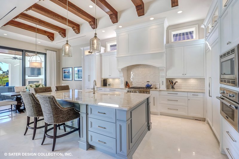 Architectural House Design - Interior - Kitchen 2 for Mediterranean House Plan #930-511 - 3 bed, 3.5 bath