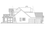 Craftsman Style House Plan - 4 Beds 3.5 Baths 2646 Sq/Ft Plan #124-1081 Exterior 