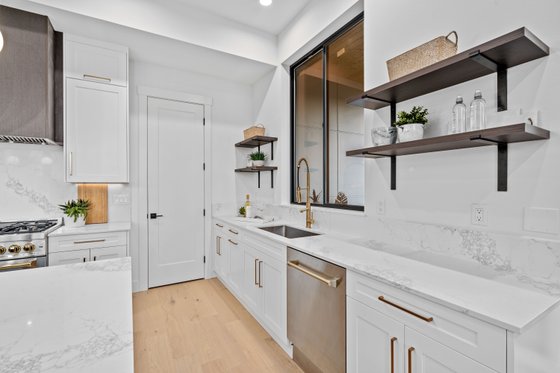 Interior - Kitchen 2 for Contemporary House Plan #1066-261 - 5 bed, 5.5 bath