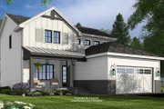 Farmhouse Style House Plan - 3 Beds 3.5 Baths 2132 Sq/Ft Plan #51-1380 