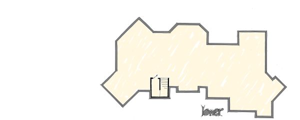 Home Plan - Prairie Floor Plan - Lower Floor Plan #942-37
