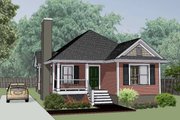 Cottage Style House Plan - 3 Beds 2 Baths 1152 Sq/Ft Plan #79-136 