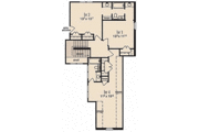 European Style House Plan - 4 Beds 3.5 Baths 2720 Sq/Ft Plan #36-494 