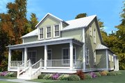 Traditional Style House Plan - 4 Beds 3 Baths 2713 Sq/Ft Plan #63-374 
