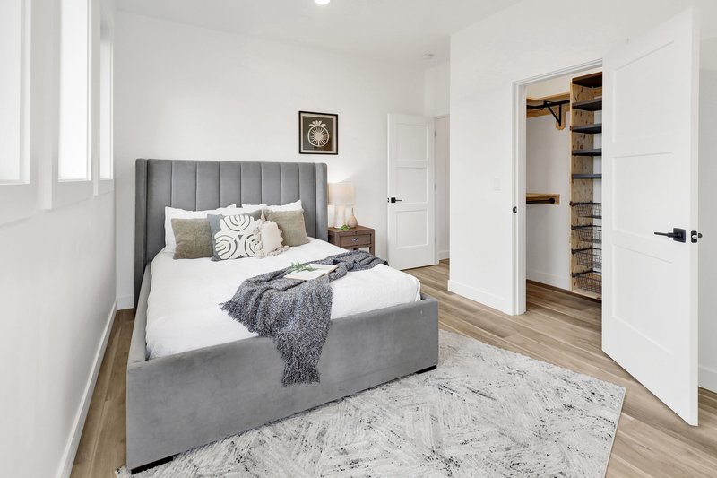 Architectural House Design - Interior - Bedroom 1 for Contemporary House Plan #1070-233 - 2 bed, 2 bath