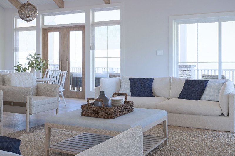 Architectural House Design - Interior - Other 2 for Beach House Plan #455-794 - 2 bed, 2 bath