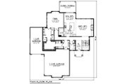 Contemporary Style House Plan - 3 Beds 2.5 Baths 2777 Sq/Ft Plan #70-1496 