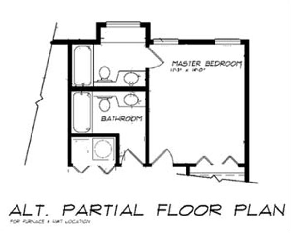 Home Plan - Country Floor Plan - Other Floor Plan #47-645