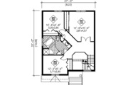 Modern Style House Plan - 3 Beds 1.5 Baths 1497 Sq/Ft Plan #25-4230 