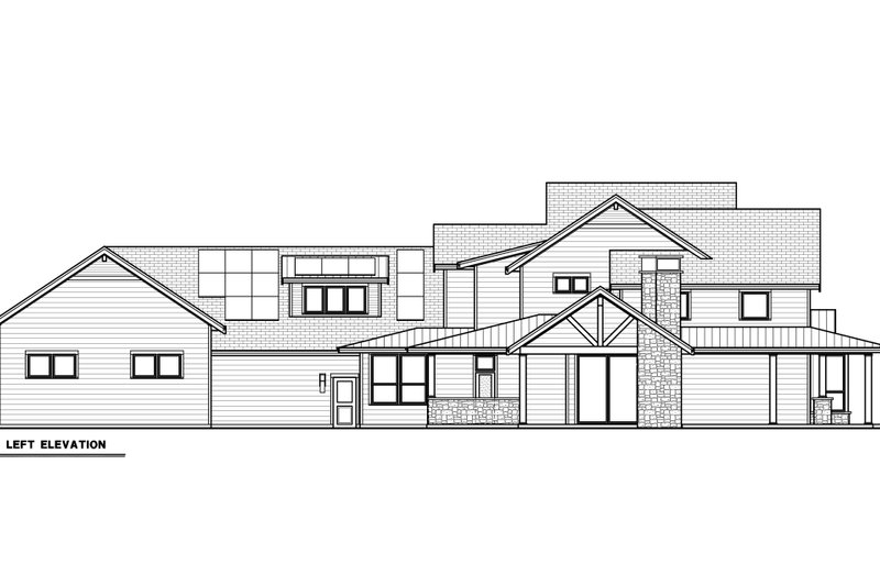 Dream House Plan - Exterior - Other Elevation for Farmhouse House Plan #1070-248 - 6 bed, 4 bath
