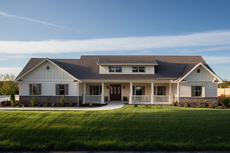 House Blueprint - Photo 4 for Farmhouse House Plan #1109-22 - 3 bed, 2 bath