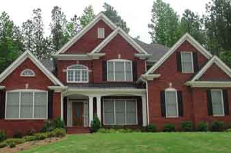 Dream House Plan - Traditional Exterior - Front Elevation Plan #54-164