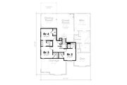 Craftsman Style House Plan - 4 Beds 3.5 Baths 2596 Sq/Ft Plan #20-2243 