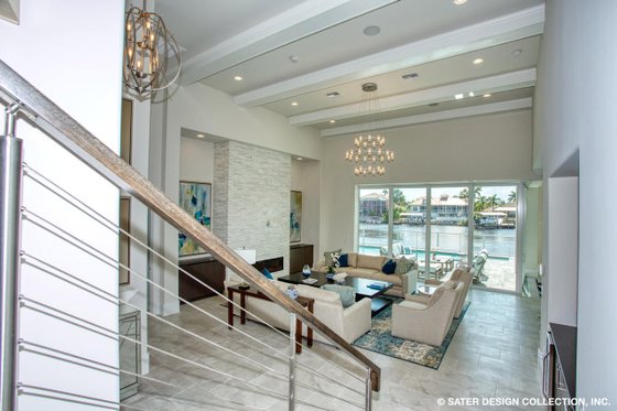 Interior - Family Room 2 for Contemporary House Plan #930-504 - 4 bed, 4 bath