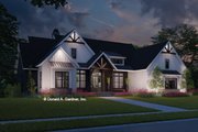 Farmhouse Style House Plan - 5 Beds 4.5 Baths 4134 Sq/Ft Plan #929-1186 