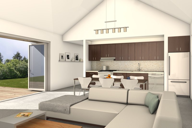 Dream House Plan - Interior - Other for Modern House Plan #497-29 - 2 bed, 1 bath