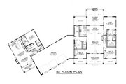 Craftsman Style House Plan - 4 Beds 3.5 Baths 5094 Sq/Ft Plan #1064-403 Floor 