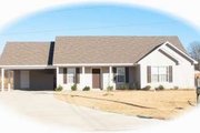 Traditional Style House Plan - 4 Beds 2 Baths 1440 Sq/Ft Plan #81-1411 