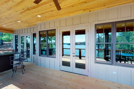 Exterior - Outdoor Living 2 for Traditional House Plan #63-412 - 5 bed, 4 bath