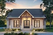 Farmhouse Style House Plan - 3 Beds 2.5 Baths 1633 Sq/Ft Plan #430-404 Exterior 