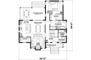 Bungalow Style House Plan - 3 Beds 2 Baths 2400 Sq/Ft Plan #23-2784 