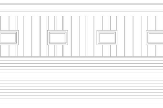 Exterior - Other Elevation 1 for Contemporary House Plan #932-629, 0 bath