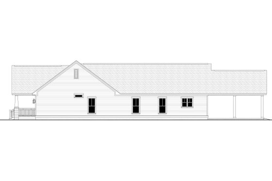 Exterior - Other Elevation for Craftsman House Plan #430-79 - 3 bed, 2.5 bath