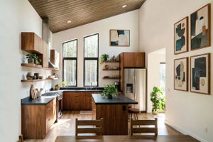 Interior - Kitchen for Cabin House Plan #924-27 - 2 bed, 1 bath