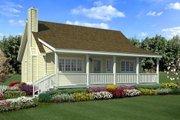 Country Style House Plan - 3 Beds 2 Baths 1328 Sq/Ft Plan #312-531 