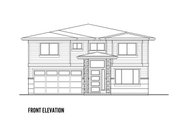 Contemporary Style House Plan - 4 Beds 3.5 Baths 3722 Sq/Ft Plan #569-40 