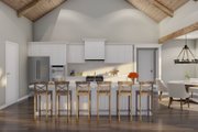 Farmhouse Style House Plan - 3 Beds 2.5 Baths 2031 Sq/Ft Plan #923-409 