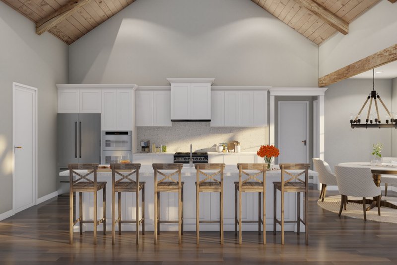 House Design - Interior - Kitchen 1 for Farmhouse House Plan #923-409 - 3 bed, 2.5 bath