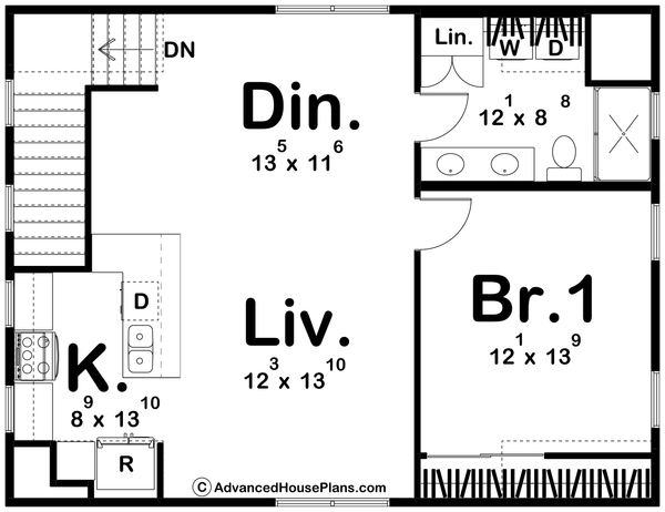 Home Plan - Barndominium Floor Plan - Upper Floor Plan #455-501