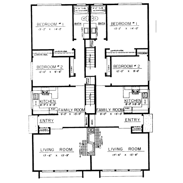 Ranch Floor Plan - Main Floor Plan #303-232