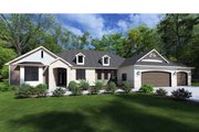 Cottage Style House Plan - 4 Beds 2.5 Baths 2919 Sq/Ft Plan #1111-2 