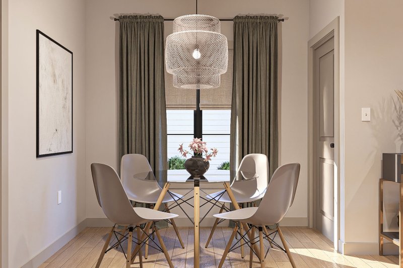 House Design - Interior - Dining Room 1 for Traditional House Plan #455-365 - 3 bed, 2.5 bath