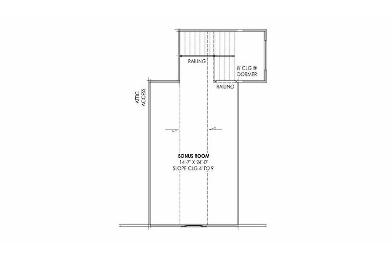 Home Plan - Floor Plan - Upper Floor for Country House Plan #1096-213 - 4 bed, 3 bath