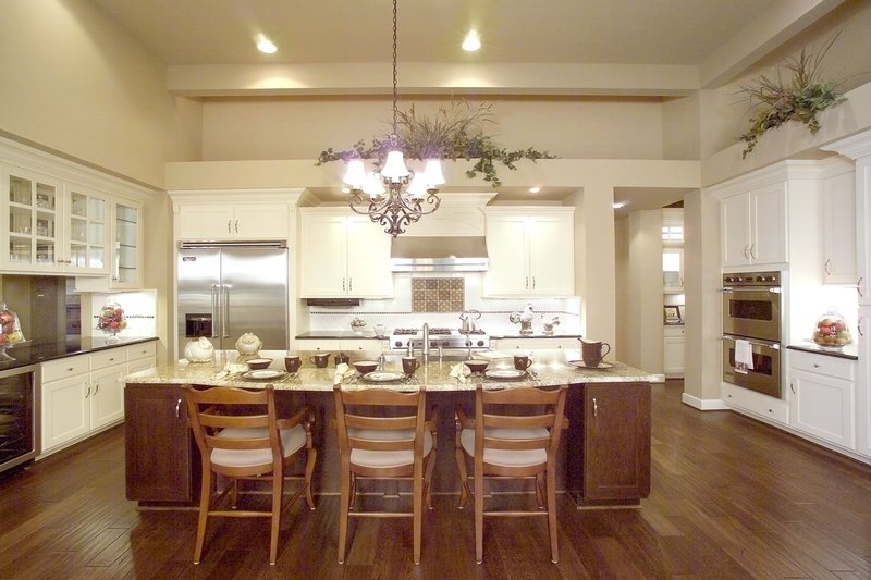 House Blueprint - Photo 15 for Traditional House Plan #132-206 - 4 bed, 3 bath
