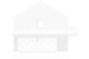 European Style House Plan - 2 Beds 1.5 Baths 882 Sq/Ft Plan #1060-257 