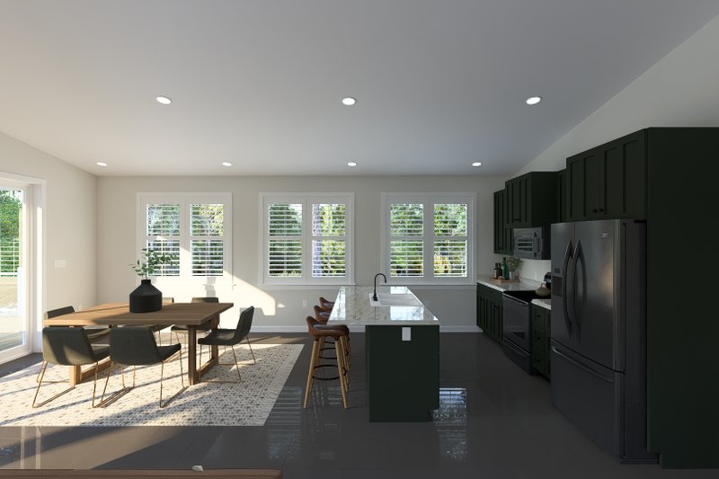 House Blueprint - Interior - Other 2 for Barndominium House Plan #1060-377 - 3 bed, 3 bath