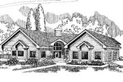Traditional Style House Plan - 4 Beds 4 Baths 3556 Sq/Ft Plan #60-508 
