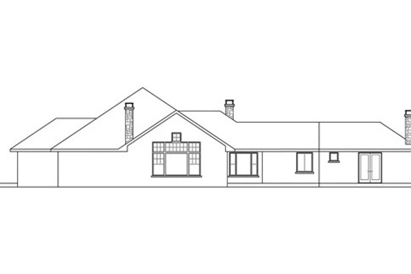 European Style House Plan - 3 Beds 2.5 Baths 3957 Sq/Ft Plan #124-832 ...