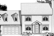 Colonial Style House Plan - 3 Beds 2.5 Baths 1681 Sq/Ft Plan #3-137 