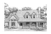 Country Style House Plan - 3 Beds 3 Baths 2686 Sq/Ft Plan #120-112 