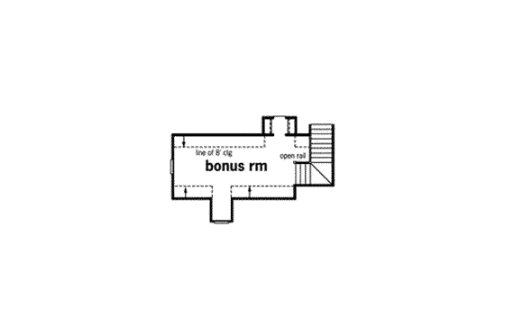Floor Plan - Other Floor for Traditional House Plan #16-283 - 4 bed, 2 bath