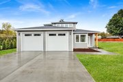 Contemporary Style House Plan - 3 Beds 2.5 Baths 2056 Sq/Ft Plan #1070-73 