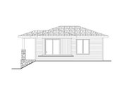 Prairie Style House Plan - 1 Beds 1 Baths 560 Sq/Ft Plan #124-1357 