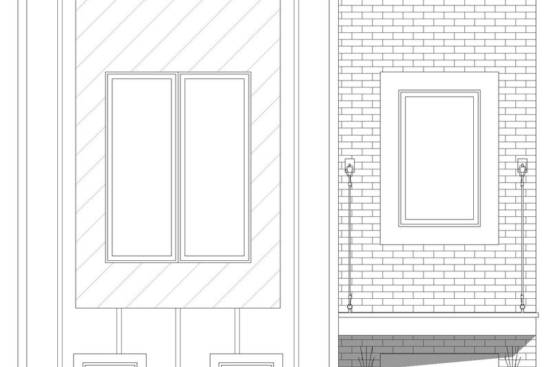 House Plan Design - Exterior - Front Elevation 3 for Contemporary House Plan #932-1042 - 3 bed, 3.5 bath