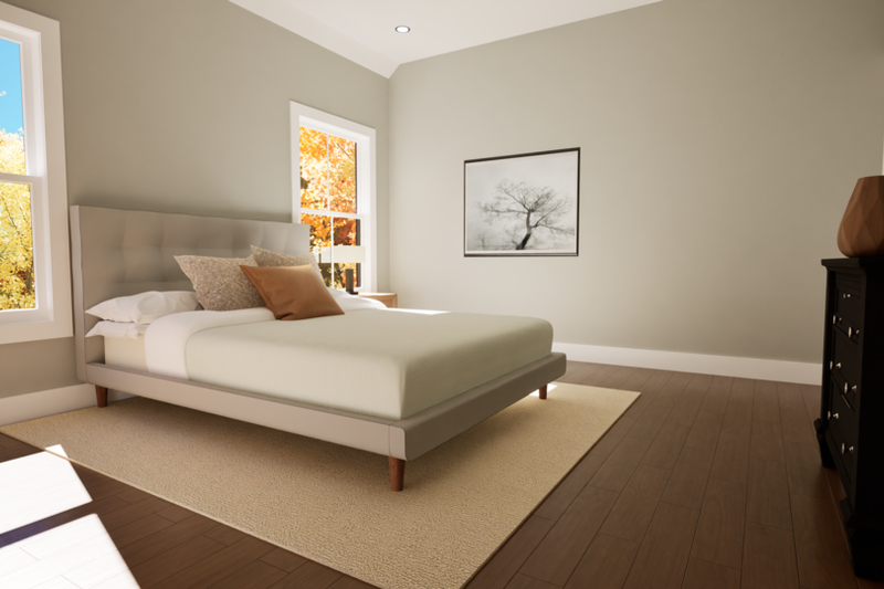 House Design - Interior - Master Bedroom for Contemporary House Plan #1116-9 - 4 bed, 3.5 bath